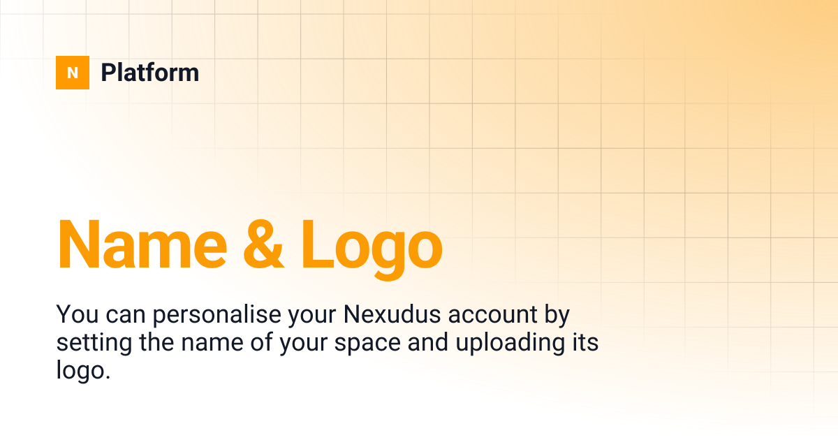 Name & Logo | Platform